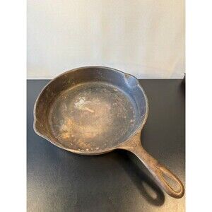 Wagner Ware Sidney O Cast Iron Skillet 10 In Dual Spouts Restoration